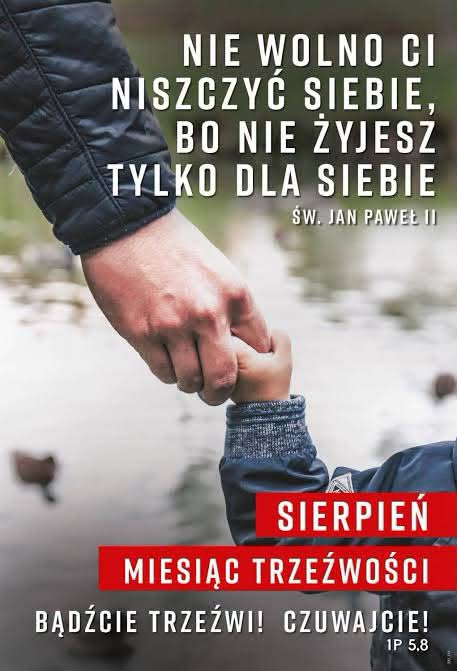 Sierpień – Miesiąc Trzeźwości