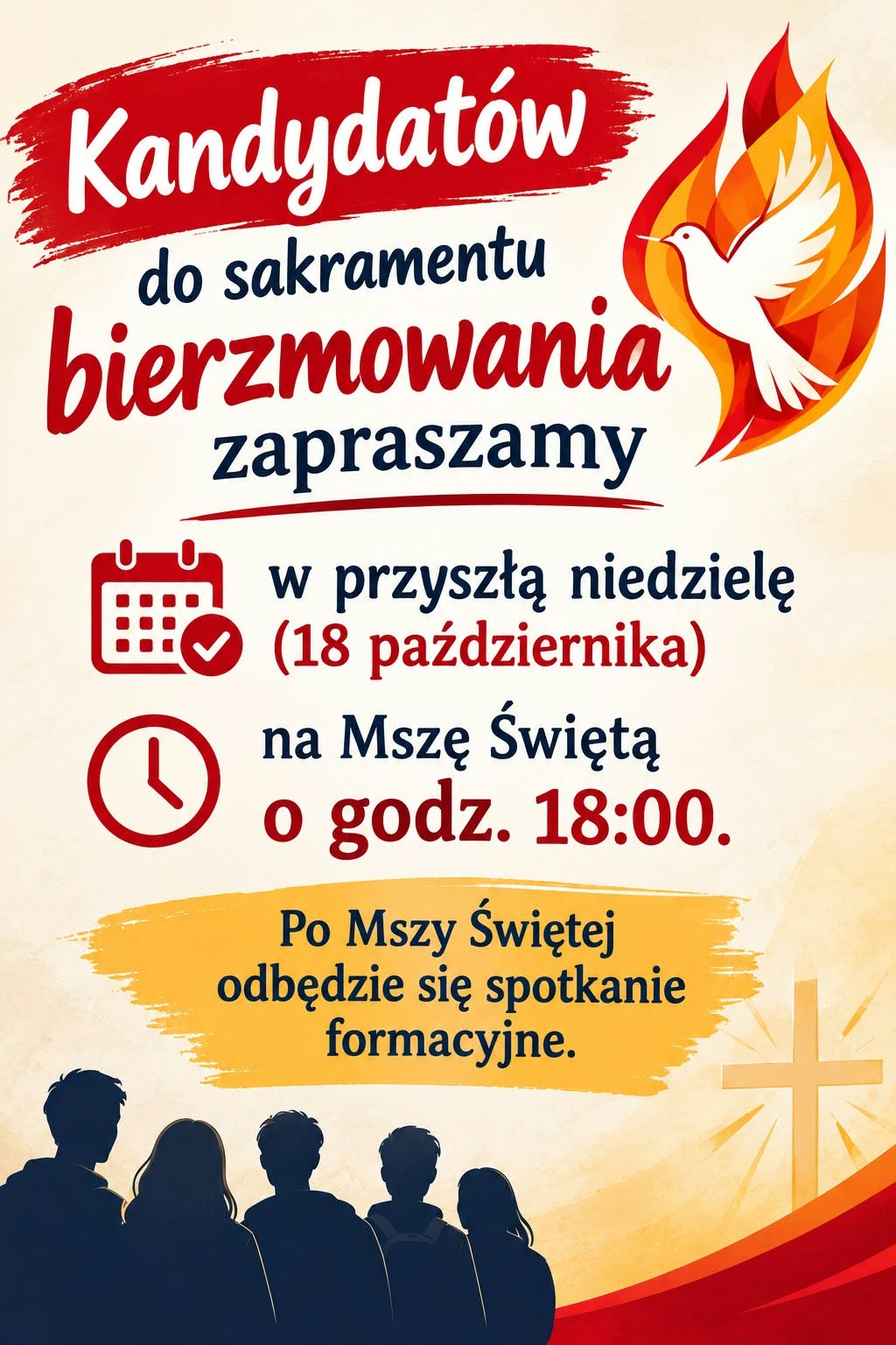 Spotkanie formacyjne kandydatów do bierzmowania